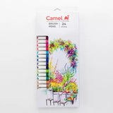 AM3385 Camel Brush Pens 24 Shades Multicolour Brush Pens Assorted