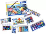 3582 DOMS Poster Colour with Brush Pen Complete Painting Kit -set of 9 pcs