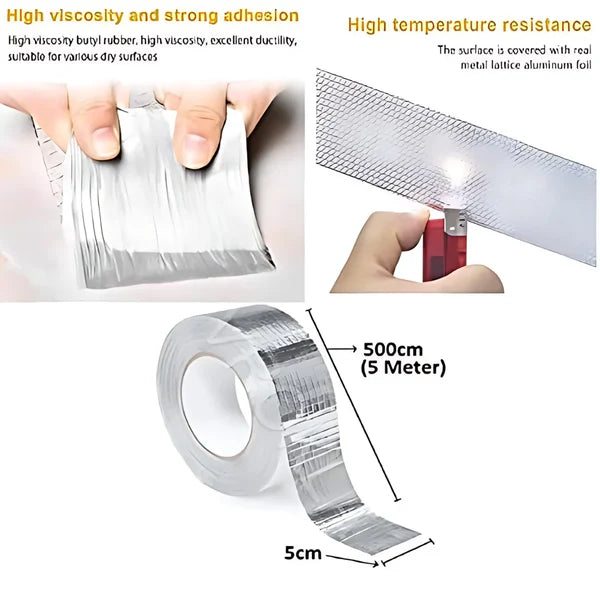 1778 Aluminium Self Adhesive Foil Tape