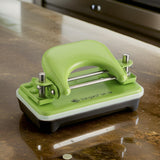 3930 Kangaro DP-52 | 2 Hole Metal Classic Mini Paper Punch | Removable Chip Tray With Durable Steel Consecution