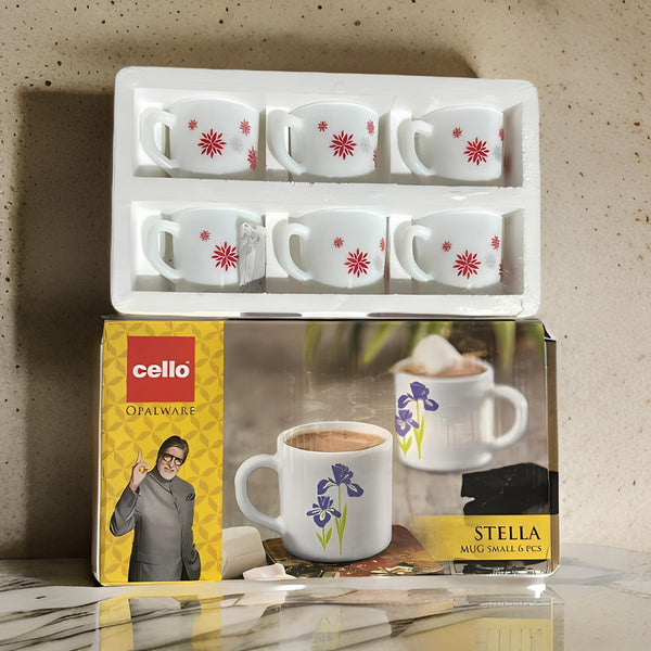 AM0320 Cello Stella Mug Small 6 Pcs