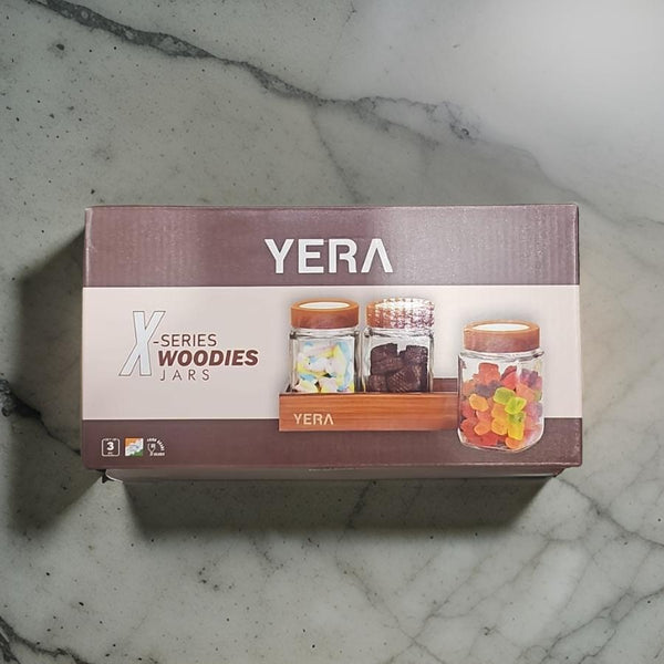 AM2631 Yera Woodies jars 3Pcs