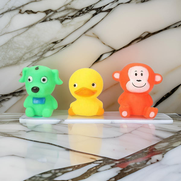 AM0277 Toys Baby Bath Toy Set of 3 Pcs Chu Chu Colorful