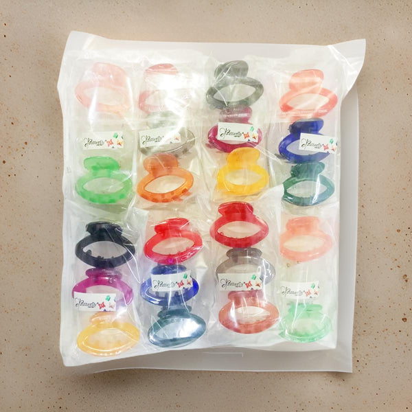 AM1147 Multicolor Hair Clutcher (Pack of 3)