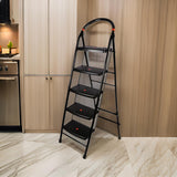 3905 - 5 Step Ladder for Home use | Heavy Duty Alloy Steel Foldable Step Ladder