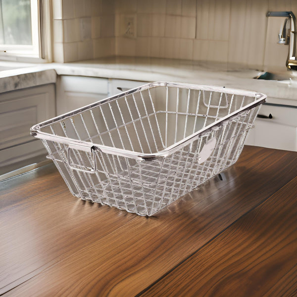 3846 Stainless Steel Dish Drying Basket