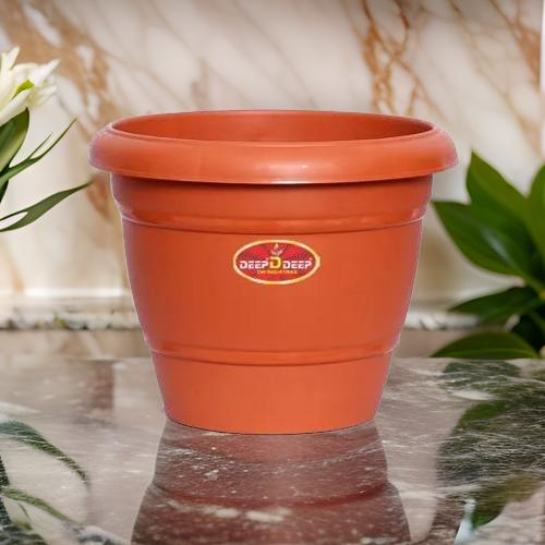 AM0810 Deep Virgin Plastic Round Planter 14 inch