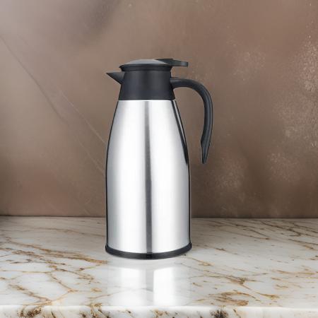 3519 Silver Flask, Stainless Steel,  Vacuum Insulated (1000 ML)