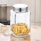 3523 Yera X-Series Square jar with see through cap, 1000ml (KSM1000 )LOOSE