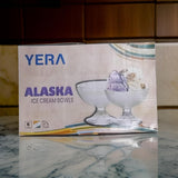 AM2515 Yera IC5FD Alaska Ice Cream Bowl Food Grade Glass 140ml 6 Pieces