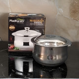 AM2948 Madhuram Prime Quality Maharaja Handi Stainless Steel 1 Pcs Set