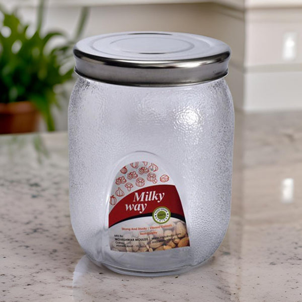 3677 Milky Way Pet Transperant Jar 2000 Ml