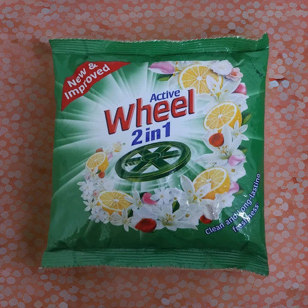 AM3117 Wheel 2in1 Active Detergent Powder 500gm