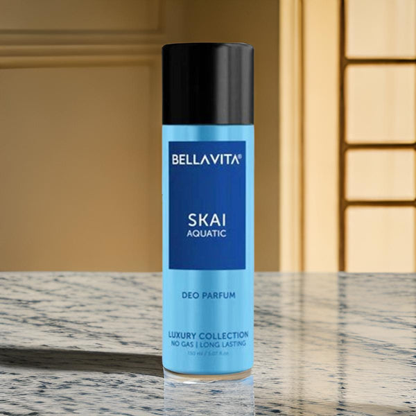 AM2377 Bellavita Skai Aquatic Man Body Parfum Deodorant 150ml