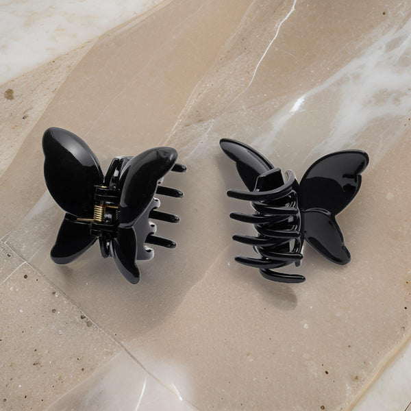 AM1075 Butterfly Hair Clips