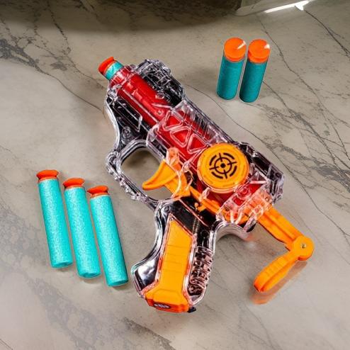 AM0298 Thunder Strike Shooting Foam Bullets Gun(Multicolor).