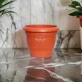 AM0806 Deep Virgin Plastic Round Planter 6 inch