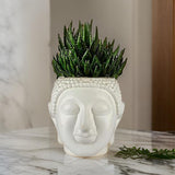 AM0823 Buddha Theme 10 inch Flower Plant Plastic Pot