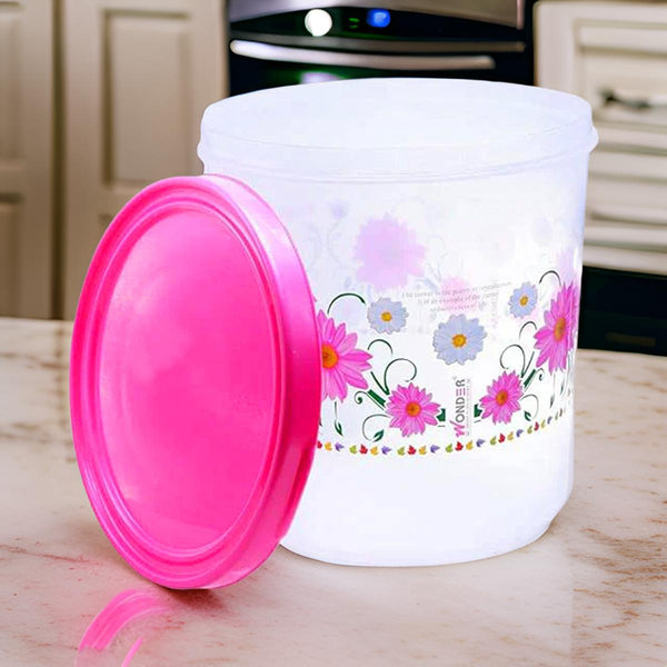 AM0960 Print Flowers Container 11000ML