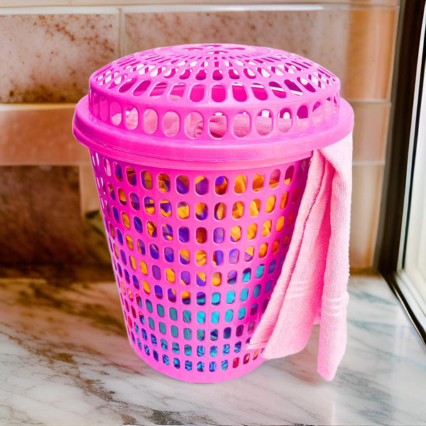 3438 Laundry Basket Organiser - Storage Basket for Washing Cloth, Dirty Cloth (Multicolor)