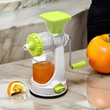 0140 Plastic Multipurpose Manual Juicer (Green)