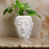 AM0822 Buddha Pot 6 inch Flower Plant Plastic Pot