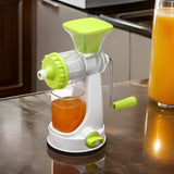 0140 Plastic Multipurpose Manual Juicer (Green)