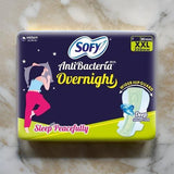 AM2317 Sofy Anti Bacteria Overnight Sanitary Pads XXL 20 Pads 350mm