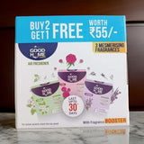 AM2484 Good Home Air Freshener  Upto 30Days, 150 g (Buy 2 Get 1 Free) mix fragrances