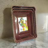 AM6716 Scarlet Tray 3pc Set dlx