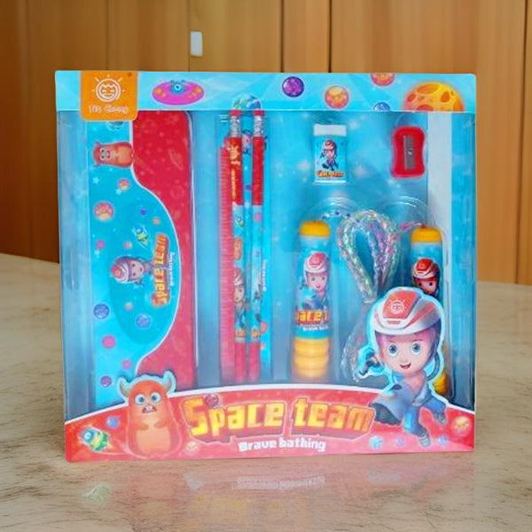 AM2164 EB Rope Gift Set Box 578-8 Space Team Stationery Set Kids