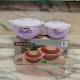 AM0926 Multicolor 2 Pcs Imperial Insulated Casserole Set