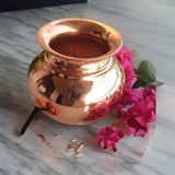 AM0743 Cherry Copper Puja Lota Prayer Kalash