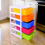 0769 Multipurpose Modular Drawer Organizer Storage Box - 5 Layers