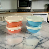 3285 Microwave Safe BPA-Free Food Grade Bowl Set for Food/Soup Plastic Vegetable Bowl(4 pcs)