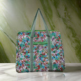 AM3055 Duffle Bag Printed Flower Women Shoulder Hand Duffle Bags For Travel Luggage Bag