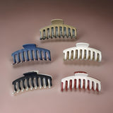 AM1208 Hair Claw With Hair Clutcher Clips for Women MultiColour Pack Of 1 Pcs