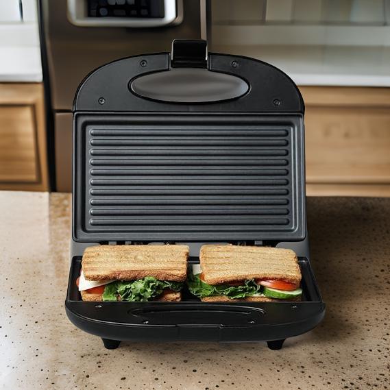 AM2275 Prestige PGMFB 800Watt Grill Sandwich Toaster with Fixed Grill Plates