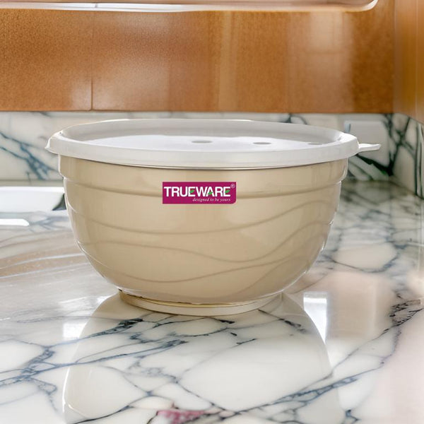 AM2418 Trueware Ultimate Microwave safe Stainless Steel Plastic Serving Bowl Small 1000ml