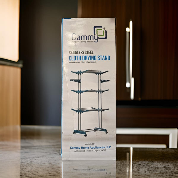 AM0780 Cammy Cloth Drying Stand Stainless Steel