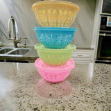 3509 Plastic Multipurpose Baskets For  Kitchen Storage Kothmir Basket - Multicolor -1pcs