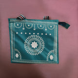 AM3056 Printed Shoulder Bag Warli Art Printed Shopping Bag Multicolour 1 Piece