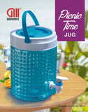 AM3815 Diamond Cut Design Plastic Travelling Water Jug (4500ml)