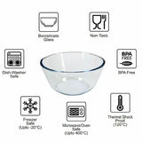 AM3687 Borosil 1.3L Serving & Mixing Bowl with Lid (IH22MB05213)