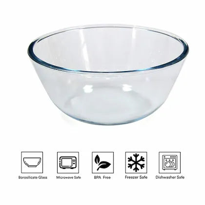 AM3687 Borosil 1.3L Serving & Mixing Bowl with Lid (IH22MB05213)