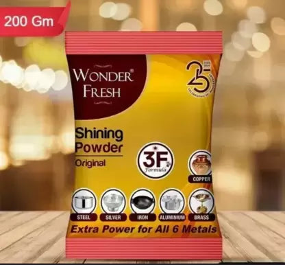 AM3762 Wonder-Fresh Pitambari Shining Powder Dishwashing Detergent (200g)