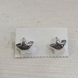 AM5765 Sterling Silver Dot Stud Earrings for Women Girls