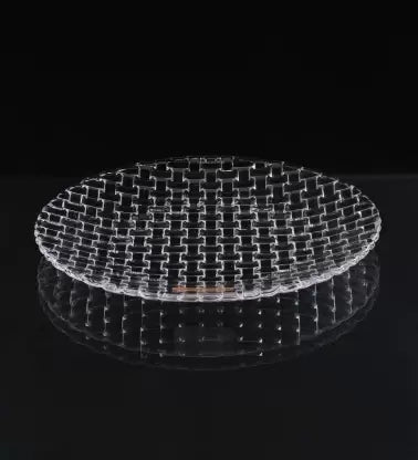 AM3732 The Precious Series Glass Snack Plate 6 Pcs  (SMP011)