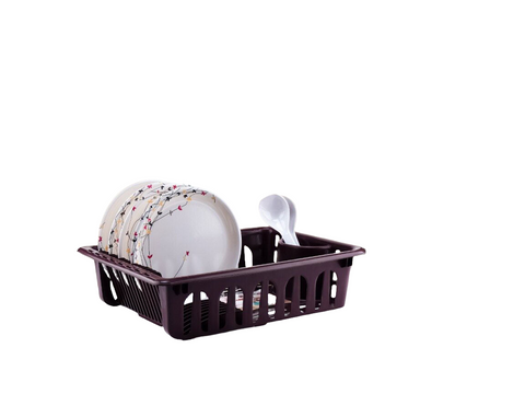AM0796 Dish Drainer Drying Rack Washing Basket Tray multicolor