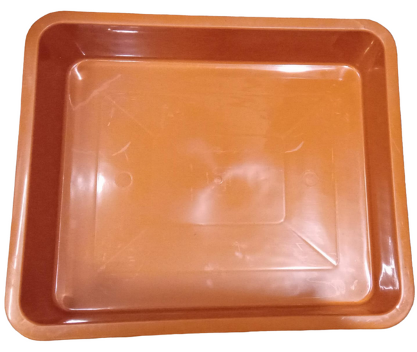 AM0832 Plain Plastic Serving Tray,Rectangle Shape, Size:11.5CM*9.5CM